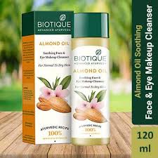 biotique bio almond oil soothing face