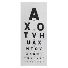 Labdot Optometric Eye Chart
