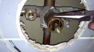 This video should help in fixing leaking moen 1222 shower faucet with danco repair kit cheap and easy.parts: Moen 1225 Cartridge Replacement On Shower Valve Youtube