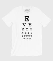 Subliminal Eye Chart Special Order