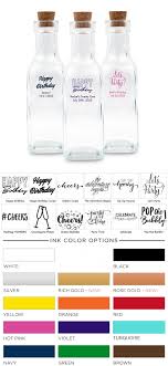 Weddingstar Personalized Glass Bottle
