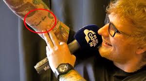 Ed sheeran revealed this tattoo through an instagram post which was surprisingly not taken happily by his followers. Watch Ed Sheeran Has Revealed That He Lied About That Galway Grill Tattoo Story Capital
