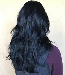 For example, if your hair tends to turn orange or brassy when you go lighter than a black hair dye with a green undertone will suit you as the green will cancel out the orange and give. Blue Black Hair How To Get It Right