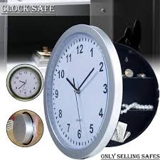 Secret Wall Clock Safe Container