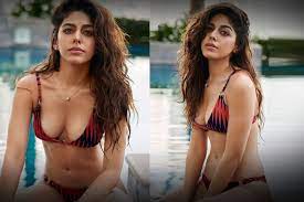 Uff! Alaya F Looks Smoking Hot in Red Bikini in Poolside Pic Fan Says  Aankhen Teri Kitni Hasi Haye