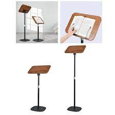 floor book stand adjule height and