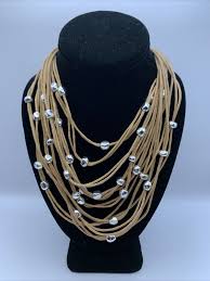 tan rope strands necklace 7