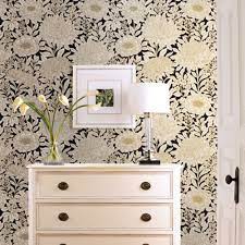 Wood Block Blooms Wallpaper By York