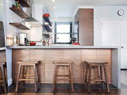 5 small kitchens with a peninsula