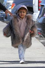 North West Is Learning To Wear Fur At