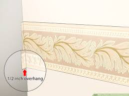 prepare a wall for wallpaper border