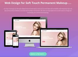 web development for cosmetic salon