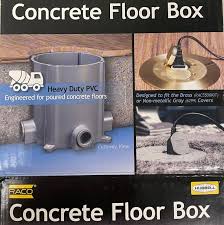 hubbell raco 98 cu concrete floor box