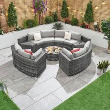 Nova Kensington Curved Corner Sofa Set