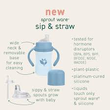 Green Sprouts Sprout Ware Sip Straw
