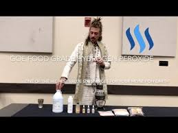 food grade hydrogen peroxide from the
