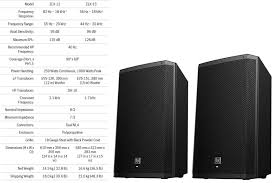loudspeaker monitor specifications