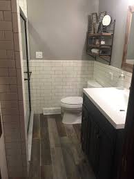 basement bathroom wall ideas