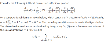 Heat Convection Diffusion