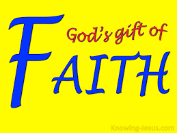 s gift of faith man s nature and