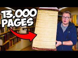 reading the world s longest book you