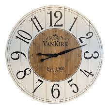 Allyssa Farmhouse Clock Arabic Numbers