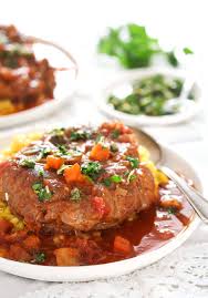 tender slow cooked ossobuco osso buco