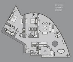 burj khalifa 2 bedroom apartment type
