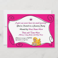 custom jewelry party invitations zazzle