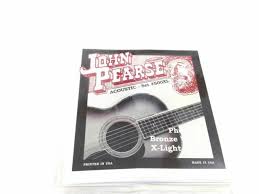 John Pearse P500xl Bronze Acoustic Guitar Strings Extra Light For Sale Online Ebay