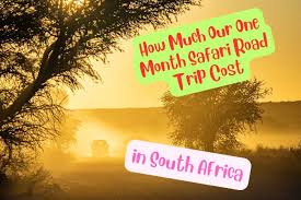 safari road trip cost in south africa