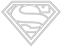 dibujos de superman imprimir para