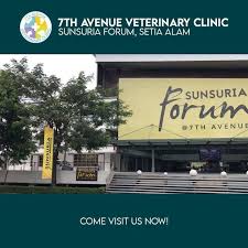 1, jalan setia dagang al u13/al, setia alam, seksyen u13, 40170 shah alam, selangor. 7th Avenue Veterinary Clinic Home Facebook