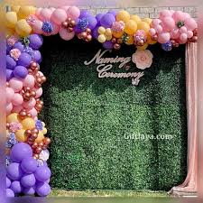 Baby Girl Naming Ceremony Decoration At