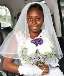 the bare faced bride woman chooses not