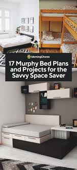 17 murphy bed plans and projects for