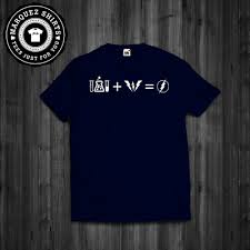 T Shirt Flash Formula Equation Big Bang