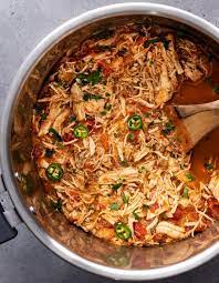 Pulled Chicken Instant Pot Mexican gambar png