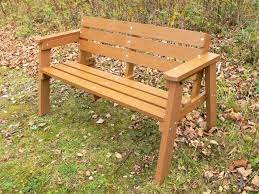Recycled Plastic Garden Bench 3 Seater