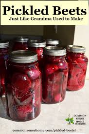 pickled beets recipe just like