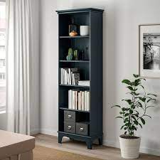 Lommarp Bookcase Dark Blue Green