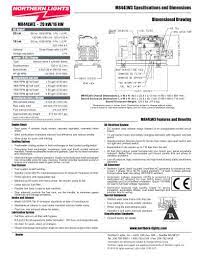 m1064 series specification sheet