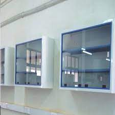 Steel Wall Mounted Glass Door Cupboard