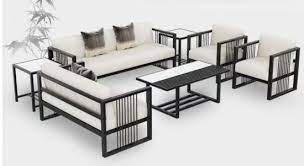 new design metal frame sofa set designs