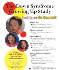 Rejenerations Down Syndrome Growth Charts New Study