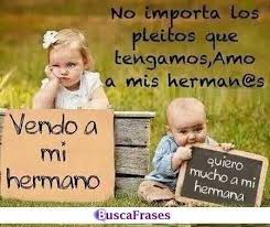 frases para hermanos y hermanas