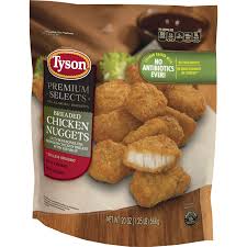 Fry the chicken, in batches if needed, until. Tyson Premium Selects Fully Cooked Breaded Chicken Nuggets 20 Oz Kroger