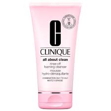 rinse off foaming cleanser clinique
