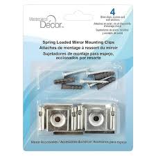 Spring Loaded Mirror Mounting Clips