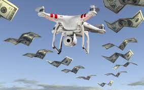 how do we spend money on drones